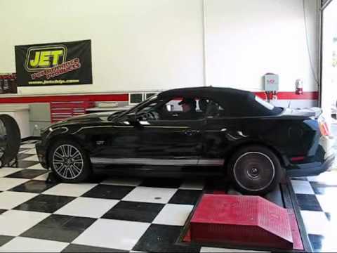 2010 Ford Mustang TopSpeed Run Jet Performance Products