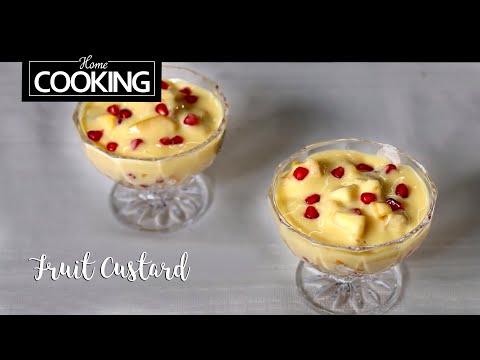 Fruit Custard | Healthy Dessert Recipe  | Custard Recipe