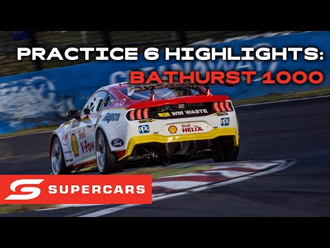 SUPERCARS 2023 バサースト1000 プラクティス6ハイライト動画