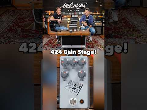 Thanks @andertons for trying out the 424 Gain Stage!