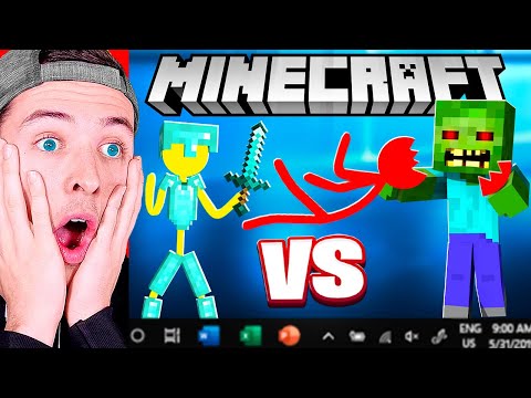 BeckBroReacts - The MOST VIEWED Minecraft Animations (Animation Vs Minecraft)