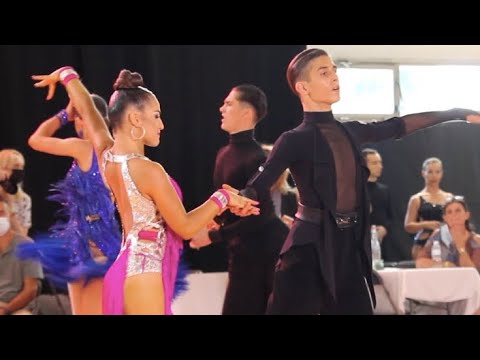 Lorenzo Colin & Angelina Mosa - WDSF Youth Latin, Vienne I ChaChaCha