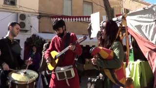 Canción Juglares Mercado Medieval Tobarra