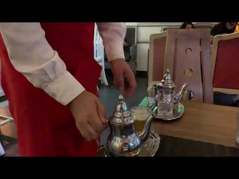 Marrakech tea making