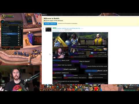 Asmongold exposing the low IQs of racist viewers