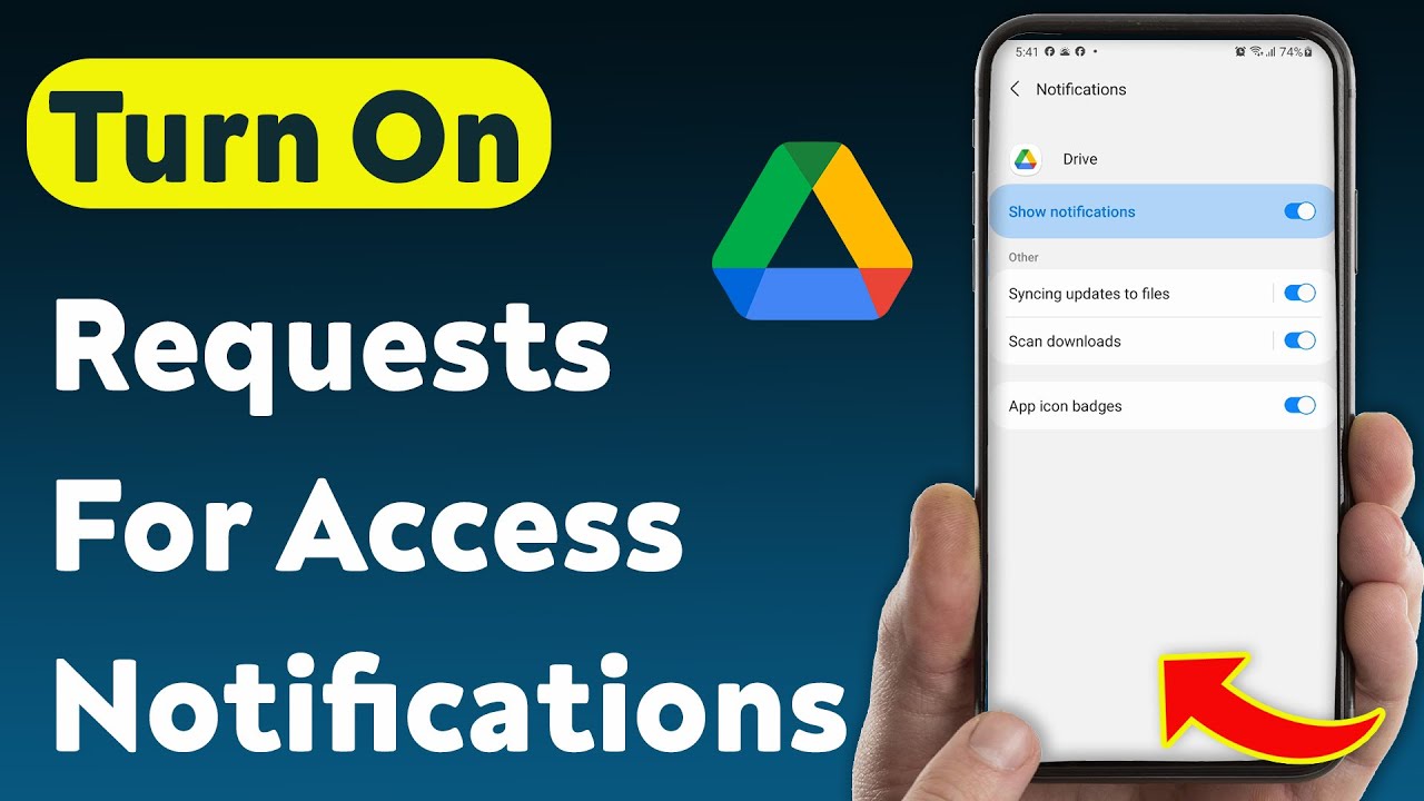 How To Turn On Requests For Access Notifications On Google Drive (Updated)