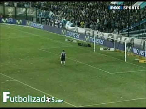 Racing 0 - Colón 2. Apertura Argentino 2008.