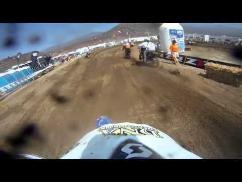 GoPro HD: Kyle Peters 250 Moto 1 Race Lap Pala Mx 2011