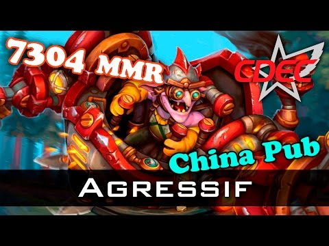 Agressif Timbersaw 7304 MMR Match Dota 2