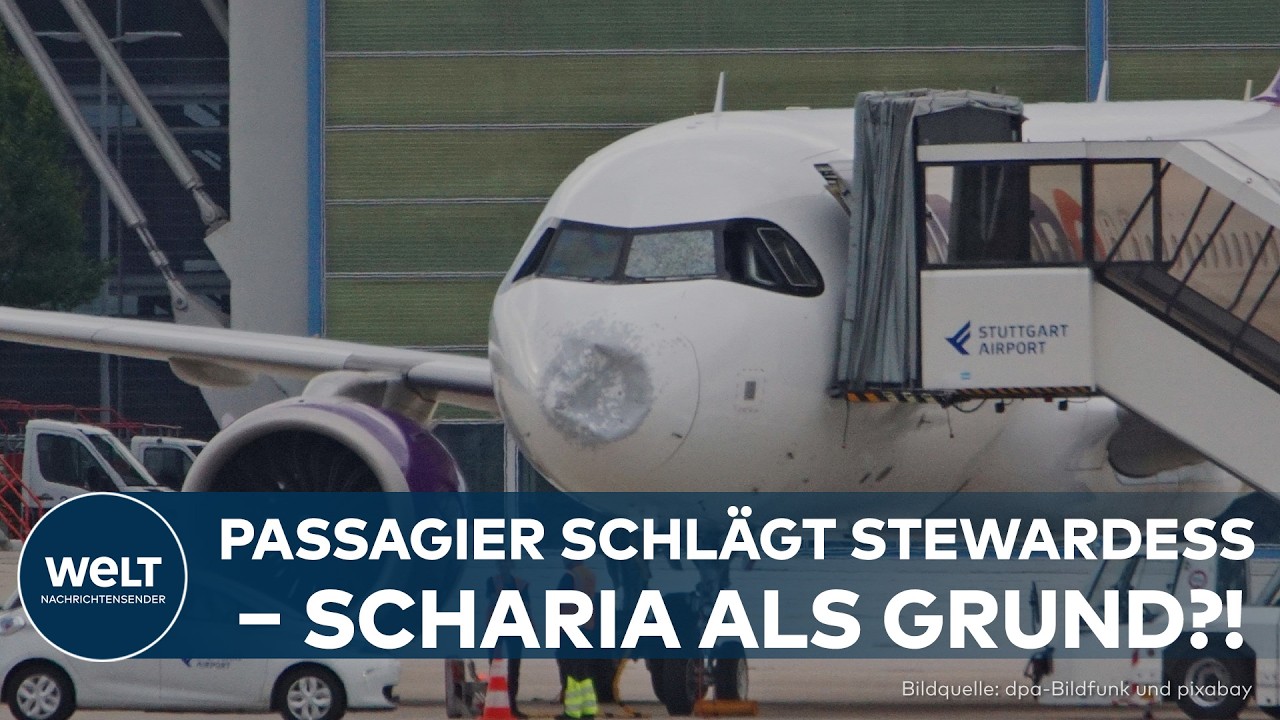 GEWALT IM FLUGZEUG: Passagier schlägt Stewardess – weil neben ihm eine Frau saß!