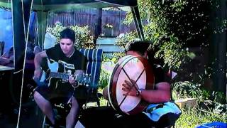 Corrine and Erin performing Fourth Floor, The Waifs cover