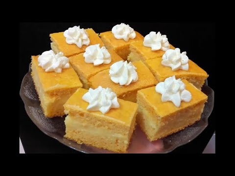 ❤️ Gâteau de potiron à la crème d'oranges #courge #potimarron #citrouille #oranges