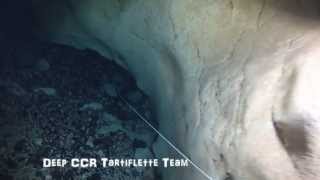 preview picture of video 'plongee souterraine goul tannerie bsa deep ccr tartiflette team 700m'