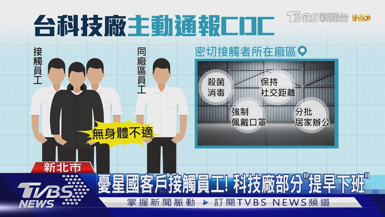 虛驚!星國客戶返國傳確診 科技廠高警戒防疫