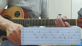 The Flame - Cheap Trick (Beginners Guitar Lesson with TABS)