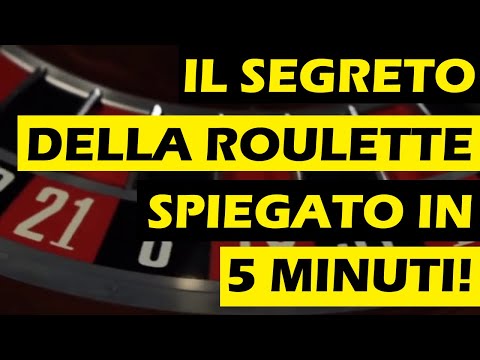 Il segreto della **ROULETTE** spiegato in 5 minuti. Dopo questo non crederai più ai *TRUCCHI*!