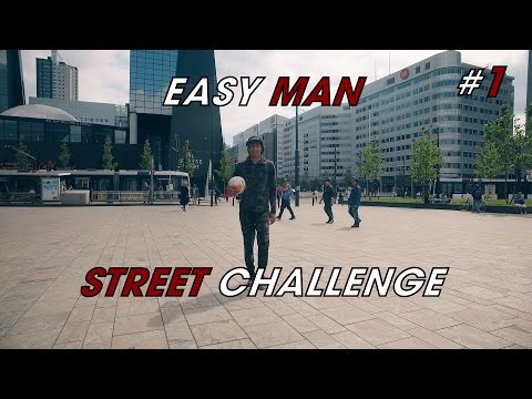 ROTTERDAM PANNA CHALLENGE - EASY MAN STREET CHALLENGE! #1