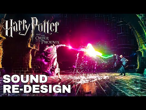 Dumbledore vs Voldemort - Sound Design (Harry Potter and the Order of the Phoenix)