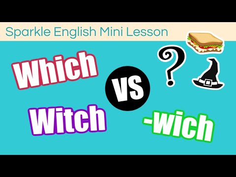 Halloween Homophones Video Lesson: Which, Witch, or -Wich