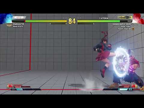 Partidas casuais Sfv c.e 11/02/20 uadson akuma vs Zeze blanka