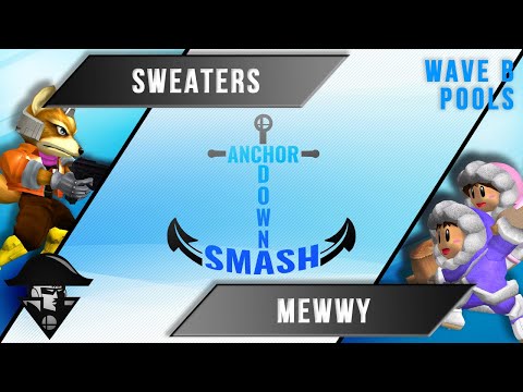 ADS 11 - Melee Singles - Sweaters (Fox) VS Mewwy (ICs) - Wave B Pools