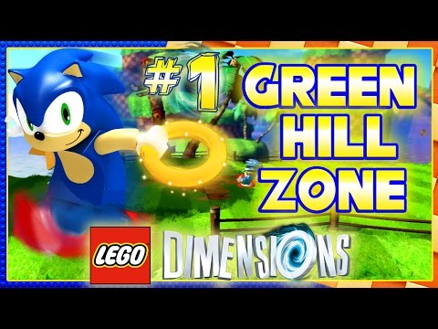 ABM: Sonic Dimensions - Green Hill Zone!! Lego Dimensions Walkthrough 1! (60FPS)