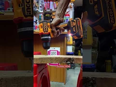 This Drill is a BEAST! 🔥 INGCO 20V Brushless Power Test”
