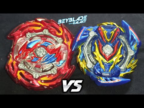 FLARE DRAGON .Ar.Pl SEN vs SLASH VALKYRIE .Bl.Pw RETSU - Beyblade Burst ベイブレードバースト