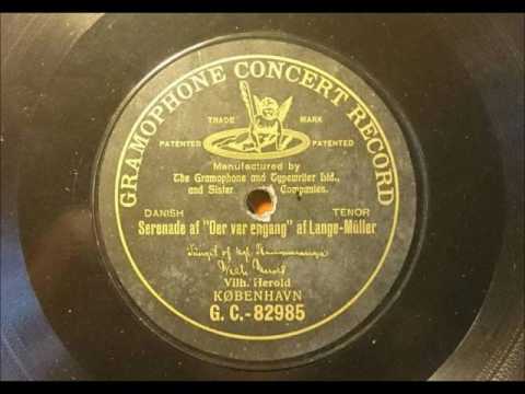 Serenade af "Der var engang". Vilhelm Herold 1904