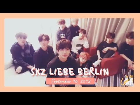 [Older Stray Kids Live] 180916 SKZ liebe Berlin