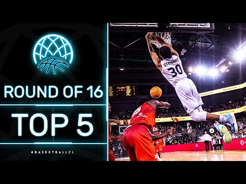 Top 5 Plays | Round of 16 | Basketball Champions League 2021-22
