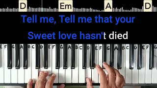 Always On My Mind (Willie Nelson) piano cover song