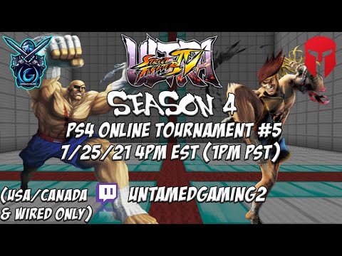 USF4 Season 4 PS4 Online Tournament #5 7/25/21