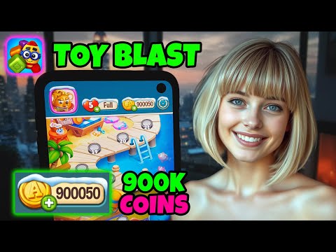 Toy Blast Hack ✅ How to Get 900K FREE Coins in Toy Blast Game (iOS & Android)