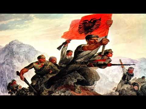 Malet me blerim mbuluar - Mountains covered with green (Albanian Partisan song)
