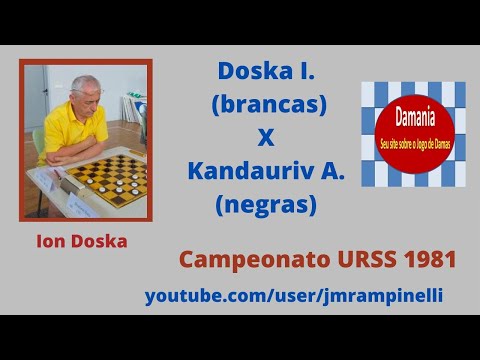 Doska I. x Kandauriv A. - Campeonato URSS 1981
