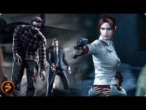 Leon and Claire clear out a terminal of zombies | RESIDENT EVIL: DEGENERATION | CGI Animation Movie