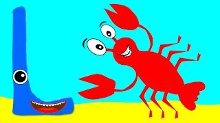 Download lagu Learn the Alphabet Animals - Letter L - LOBSTER mp3
