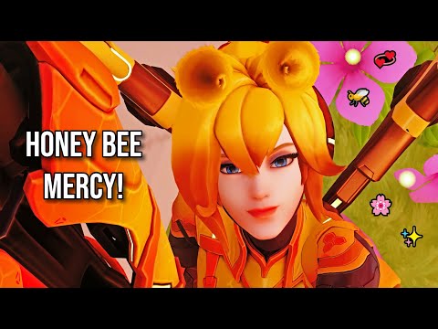 Honey Bee Mercy 🐝 | Overwatch 2 Competitive | Mercy Main Gameplay