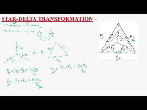 Star delta conversion | Vice Versa | Circuits Systems | Lec 18