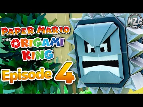 Paper Mario: The Origami King Gameplay Part 4 - Picnic Road! Overlook Mountain!