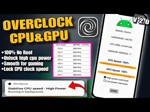 ⚡Ultimate CPU Overclock App for Android | Unlock High Performance (No Root!)