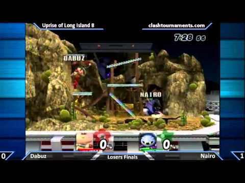 SSBB - Dabuz vs Nairo - Losers Finals - Uprise 8