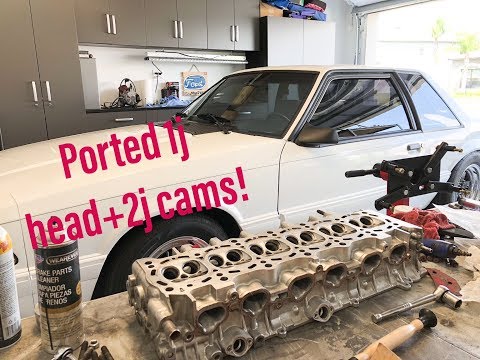 1JZ NON VVTI HEAD AND 2J CAMS! STAGE 1 PORTING?\(''-")/
