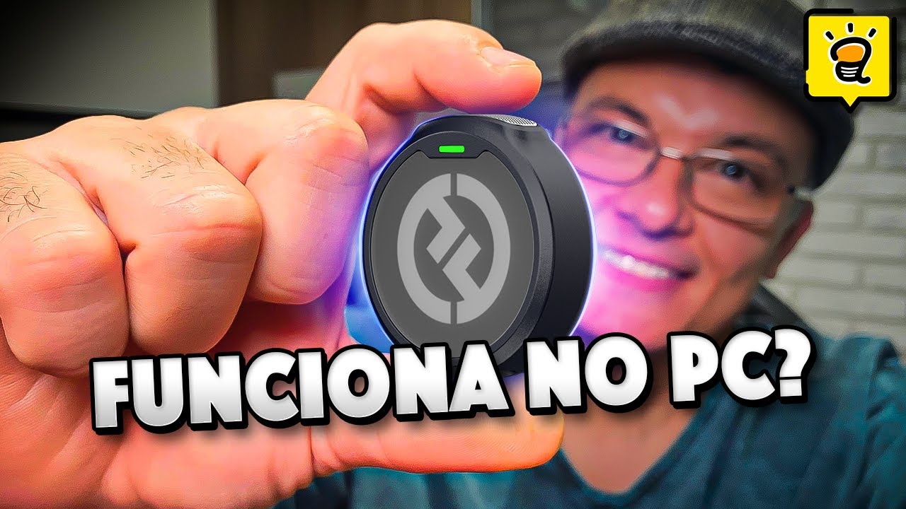 Microfone Hollyland Lark M2: Funciona no Computador? Teste Completo