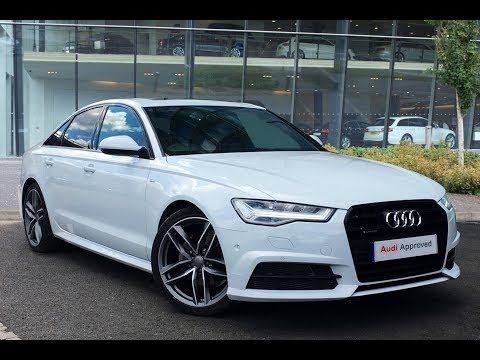KT66SRU AUDI A6 TDI QUATTRO S LINE BLACK EDITION WHITE 2017, West London Audi