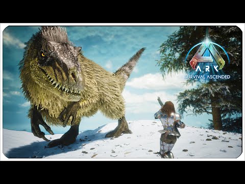 Taming my FIRST Yutyrannus- Ark Survival Ascended: The Island | E17