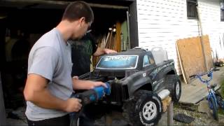Power Wheels converted to car battery powered