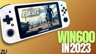 Enjoying the Anbernic Win600 in 2023 (Steam Deck Alternative!)