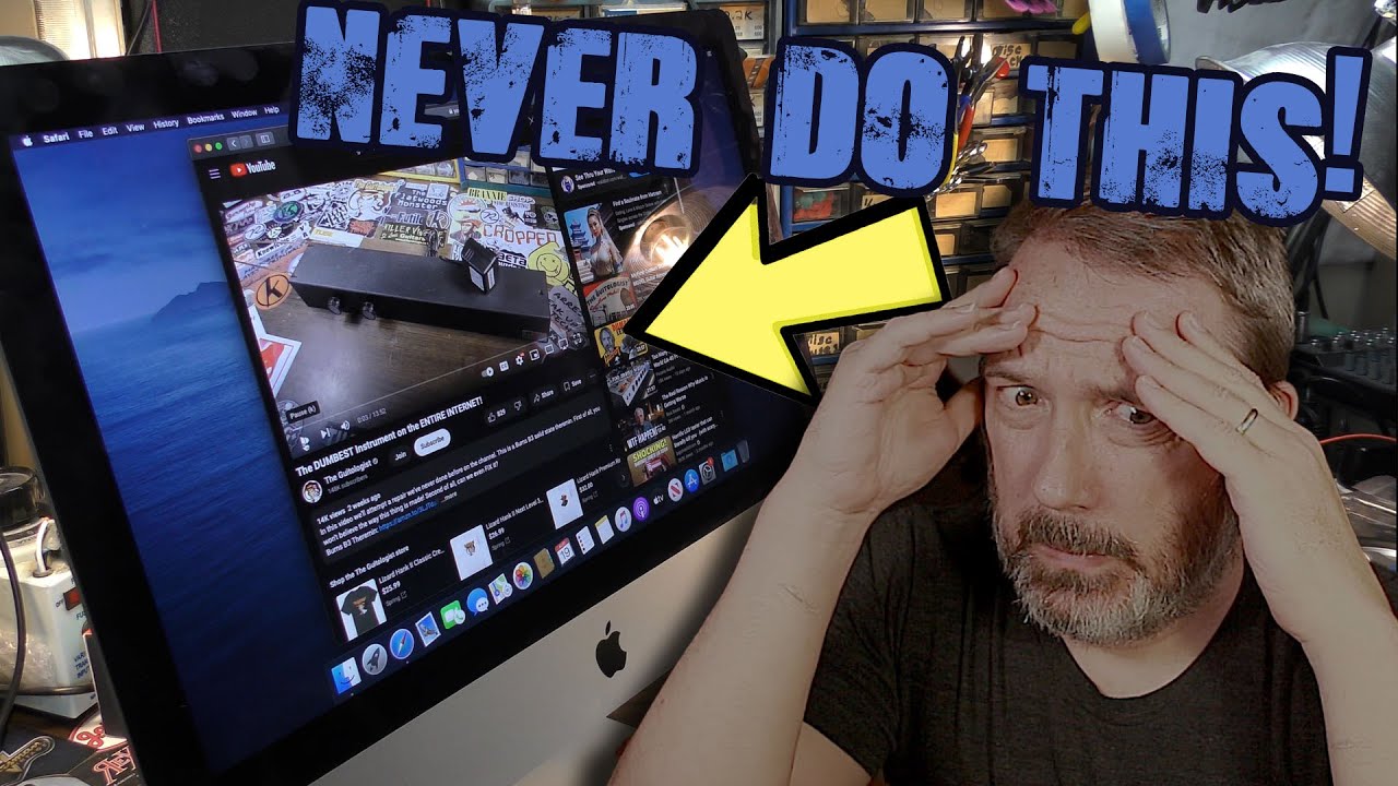 I HACKED into a $20 "Broken" iMac from Marketplace...the contents were SHOCKING!!!